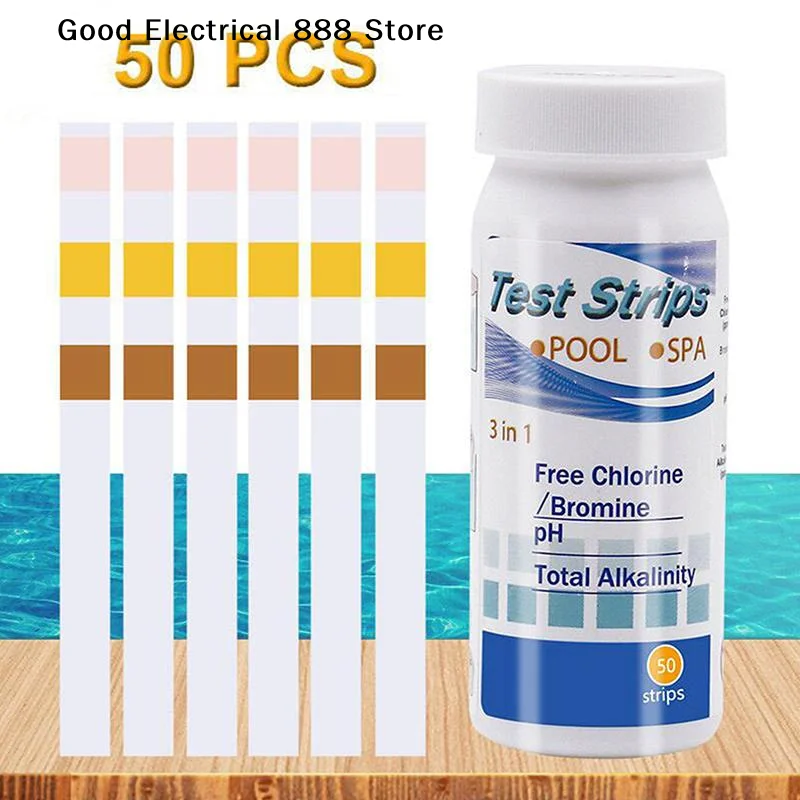【G】Aquarium Water Test Strips Tank Water Quality Testing Kit Pool SPA Pond Water Test Paper PH Alkalinity Hardness Test Paper