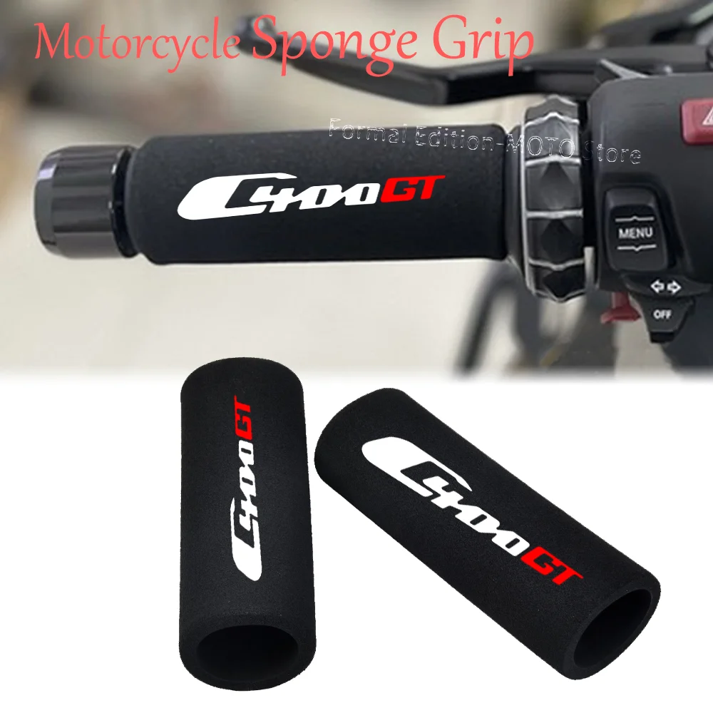 

For BMW C400X C400 GT 2018-2023 Motorcycle Grip Cover Shockproof Motorcycle Sponge Grip Non-slip Handlebar Grip Sponge Cover