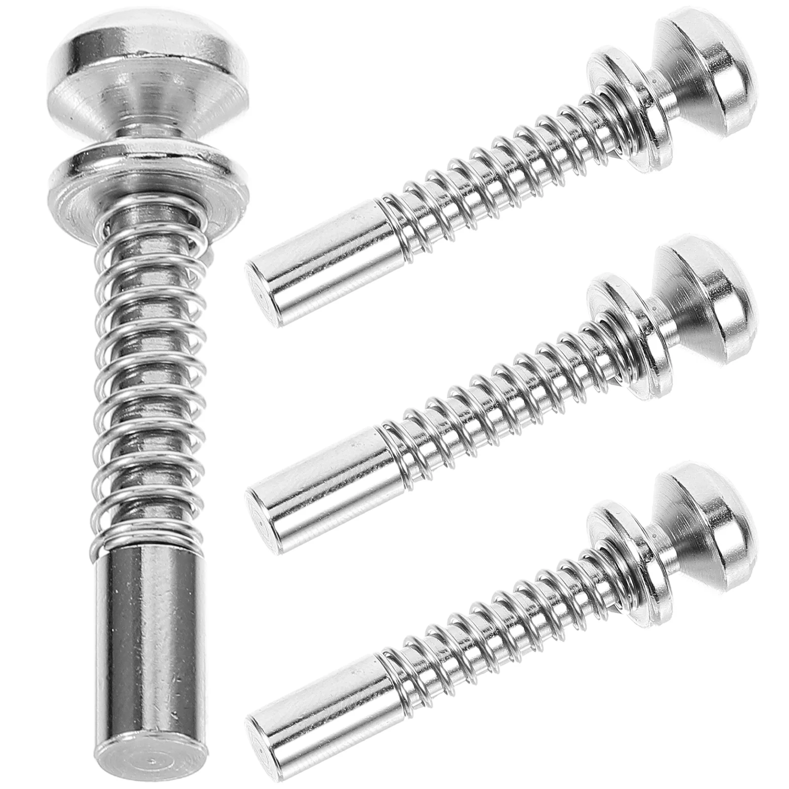 Toggle Crib Accessories Spring Latch Lift Adjustment Rod Switch Latches for Cage Doors Silver Loaded Pin The