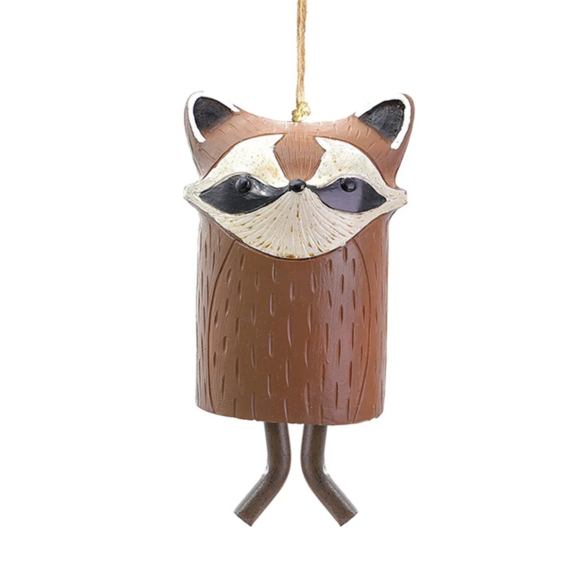 L74A Vintage windgong - Boho-stijl, geschikt voor buiten, tuin, terrasdecoratie. Schattige dieren Groundhog windgong,D