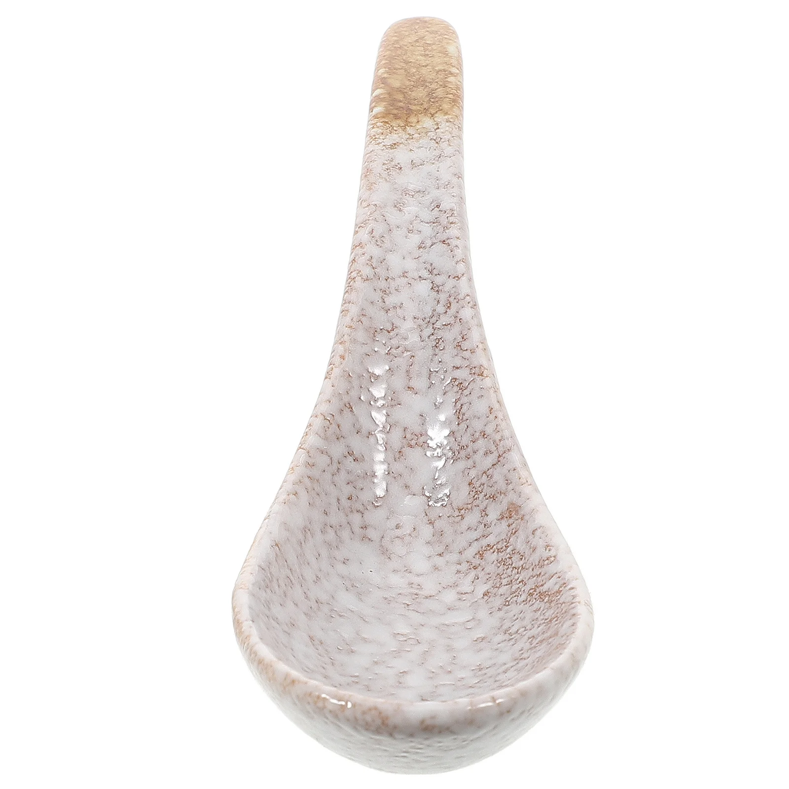 

Ceramic Japanese Soup Spoon Retro Kiln Change Craftsmanship for Ramen Noodles Rice Dishes Sushi Asian Dining Experience
