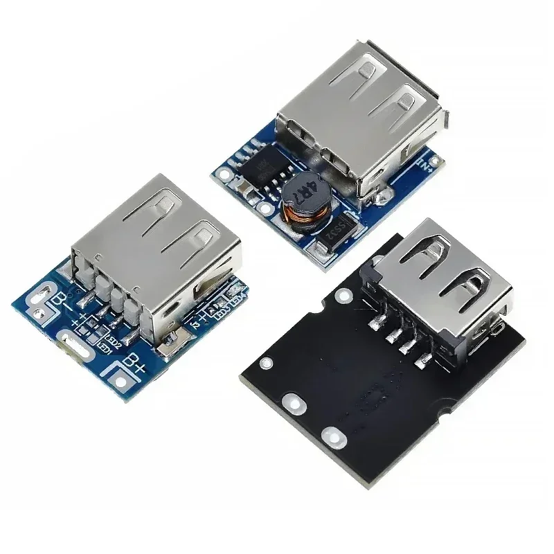 Imagem -04 - Módulo de Potência Step-up do Conversor de Impulso Acessórios para Banco de Potência Móvel com Proteção tipo c Micro Usb 5v 1a 2a a