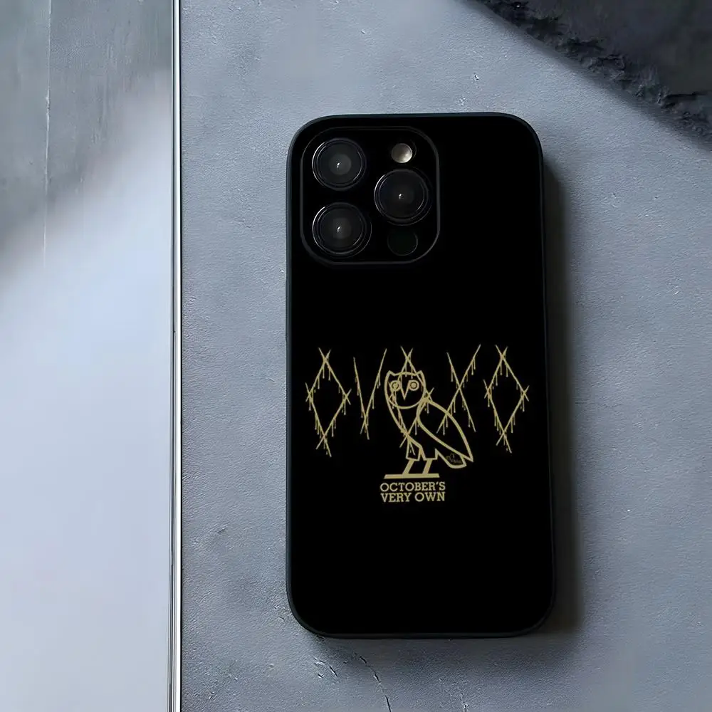 لوحة ماوس O-OVO-Cool-D-Drake لهاتف سامسونج S 24 23 22 21 20 Plus Ultra A 24 34 54 53 غطاء أسود فاخر مقاوم للغبار