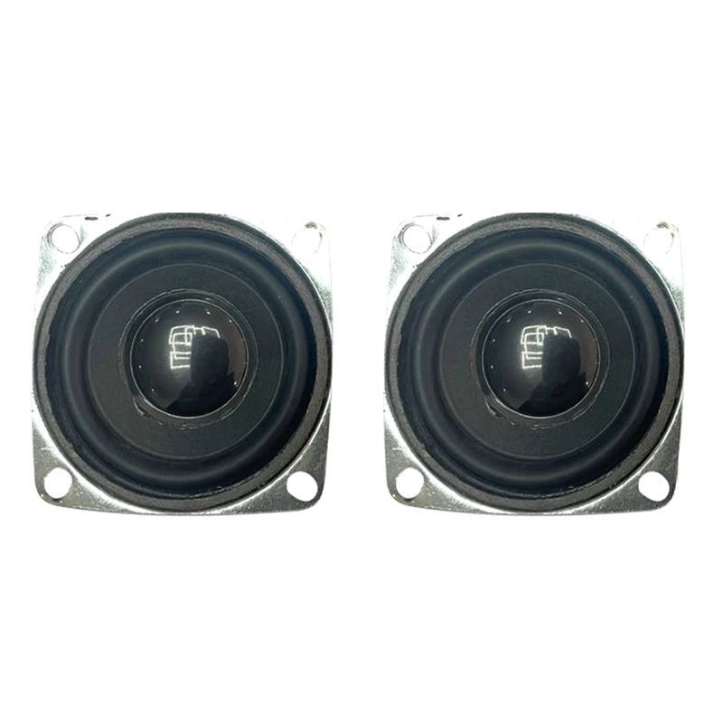 1Pc 2 Inch 52MM Portable Speaker 4 Ohm 3W Full Range Audio Speaker Sound Amplifier Home Theater Loudspeaker