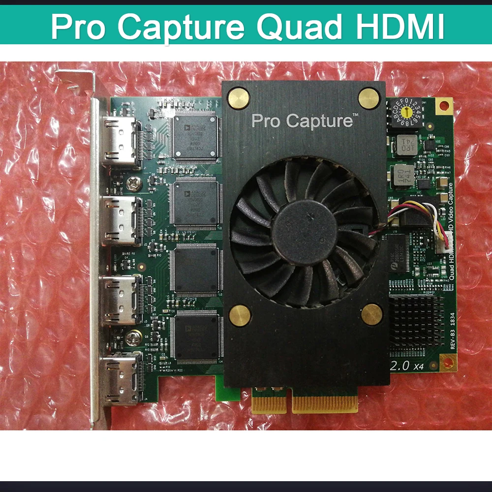 

Плата захвата высокой четкости для Magewell 2 поколения Pro Capture Quad HDMI