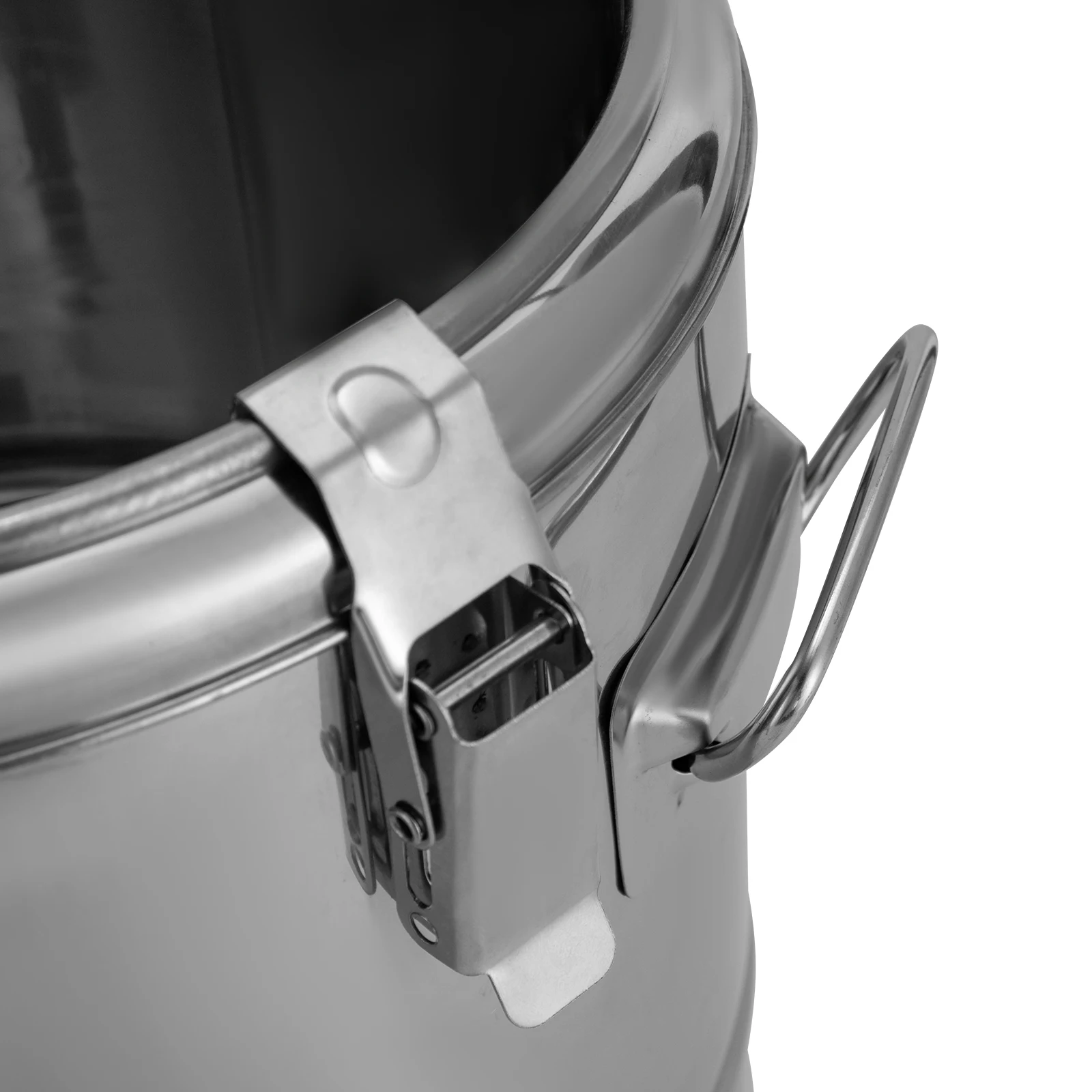 10L/2,64Gal Edelstahl Isolierter Lebensmittelbehälter 304 Thermischer Suppentopf mit Deckel 12H Wärme/Kälte-Erhaltung für Camping Picknick – Detail 9