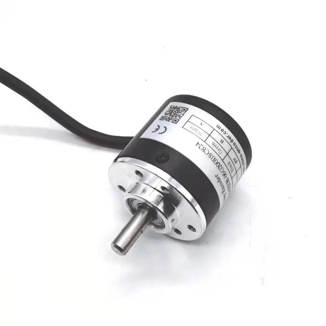 

38mm NPN output incremental Rotary Encoder 5v/5-26V/8-24v 100~5000ppr CALT ES38 series