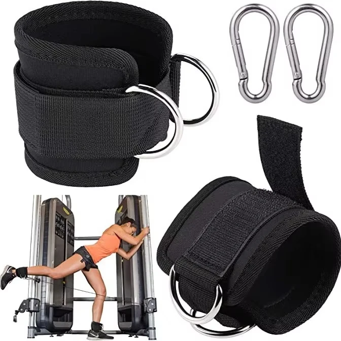 2€91 Sur Sangles De Soutien Pour Le Levage De La Hanche Pour Les Sangles De Cheville De Porte Et Le Yoga De La Cheville A Boucle Rose