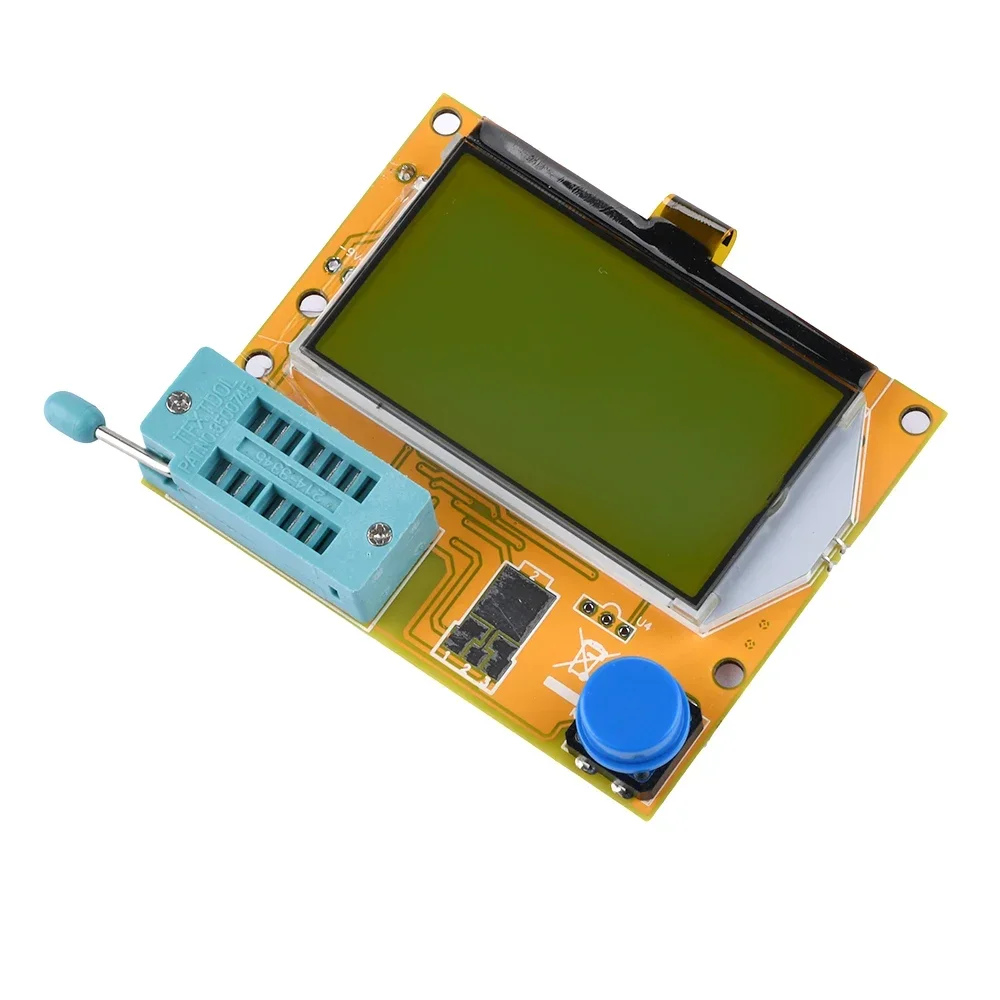 LCR-TC1 LCR-T7 Transistor Tester Multimeter LCD Diode Triode Capacitor Resistor Test Meter MOSFET NPN PNP Triac MOS/PNP/NPN
