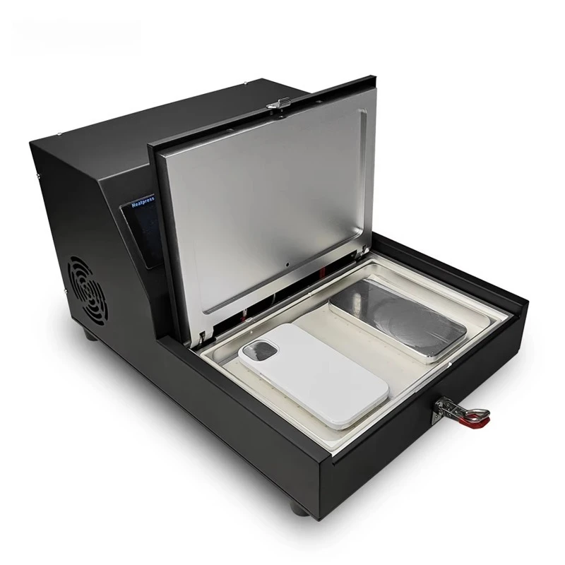 Custom Personalized Printer Mobile Phone Case Cover Semi-Automatic 3D Sublimation Vacuum Heat Press Transfer Machine