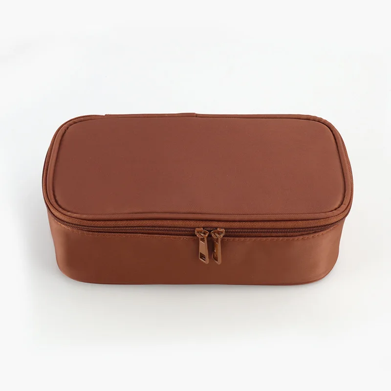 

Косметичка для портативного использования на открытом воздухе, большая вместительная сумка для хранения кистей для макияжа, дорожная сумка для ухода за волосами