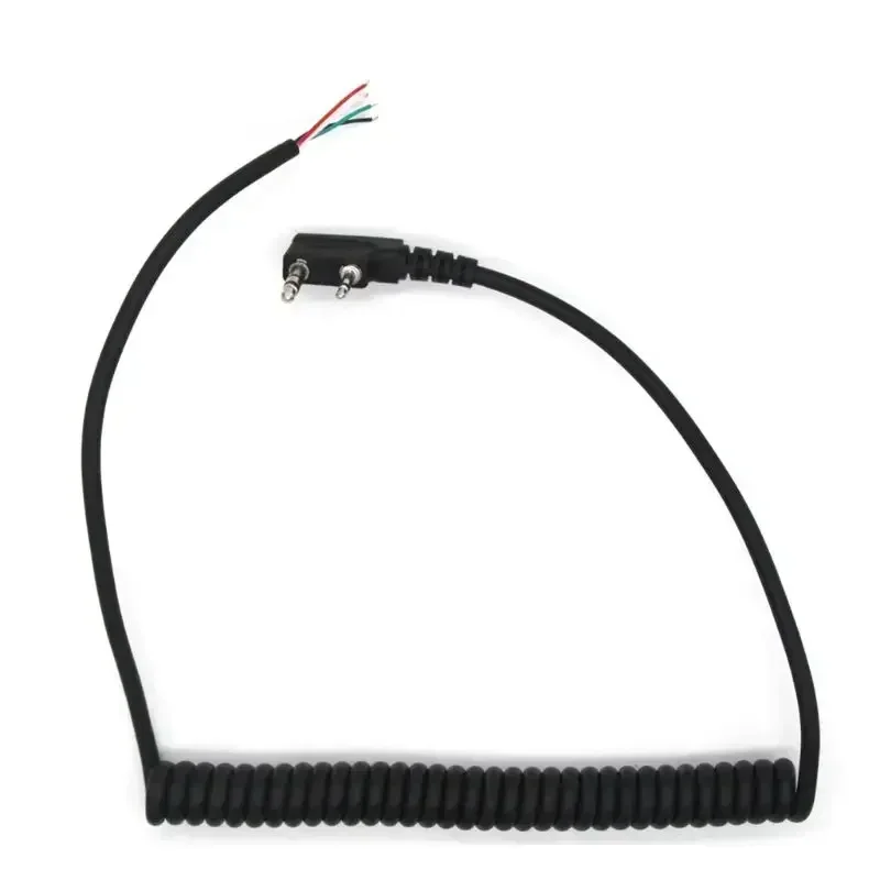 Cable de altavoz Walkie Talkie con micrófono y altavoz para baofeng UV5R para kenwood TK-240 B95D