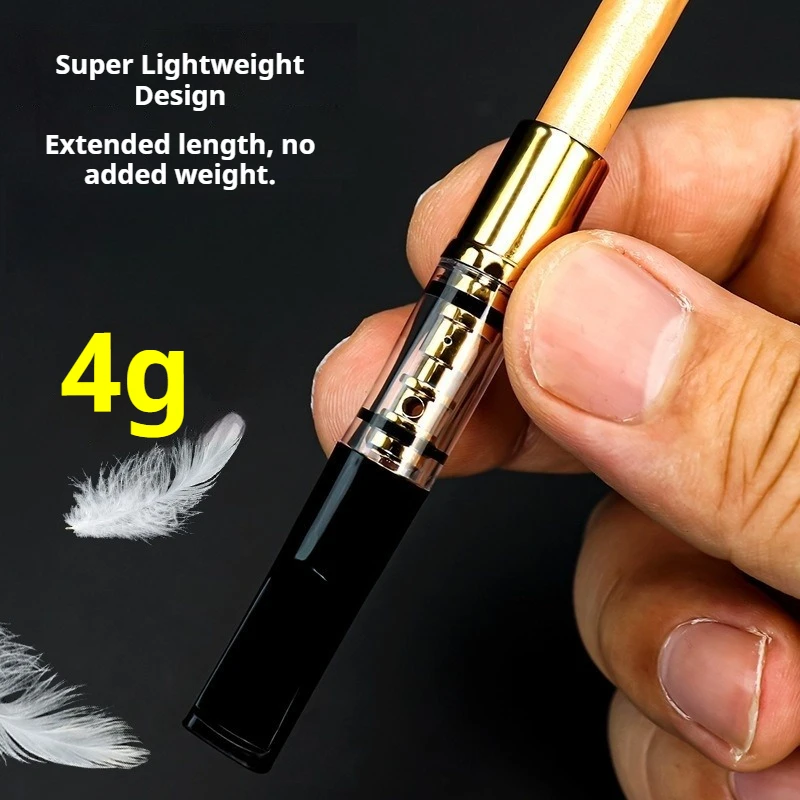 

New 6PCS Boquilla universal para portacigarros 3 en 1, punta de filtro fina media gruesa ajustable para hombres y mujeres