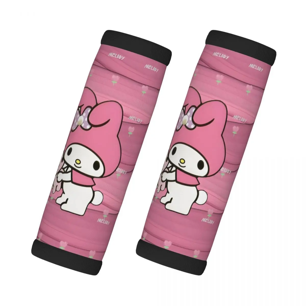 

Custom Cartoons Melody 2 Pcs Luggage Handle Wrap Suitcase Identifier Handle Grip Neoprene Luggage For Car Interiors