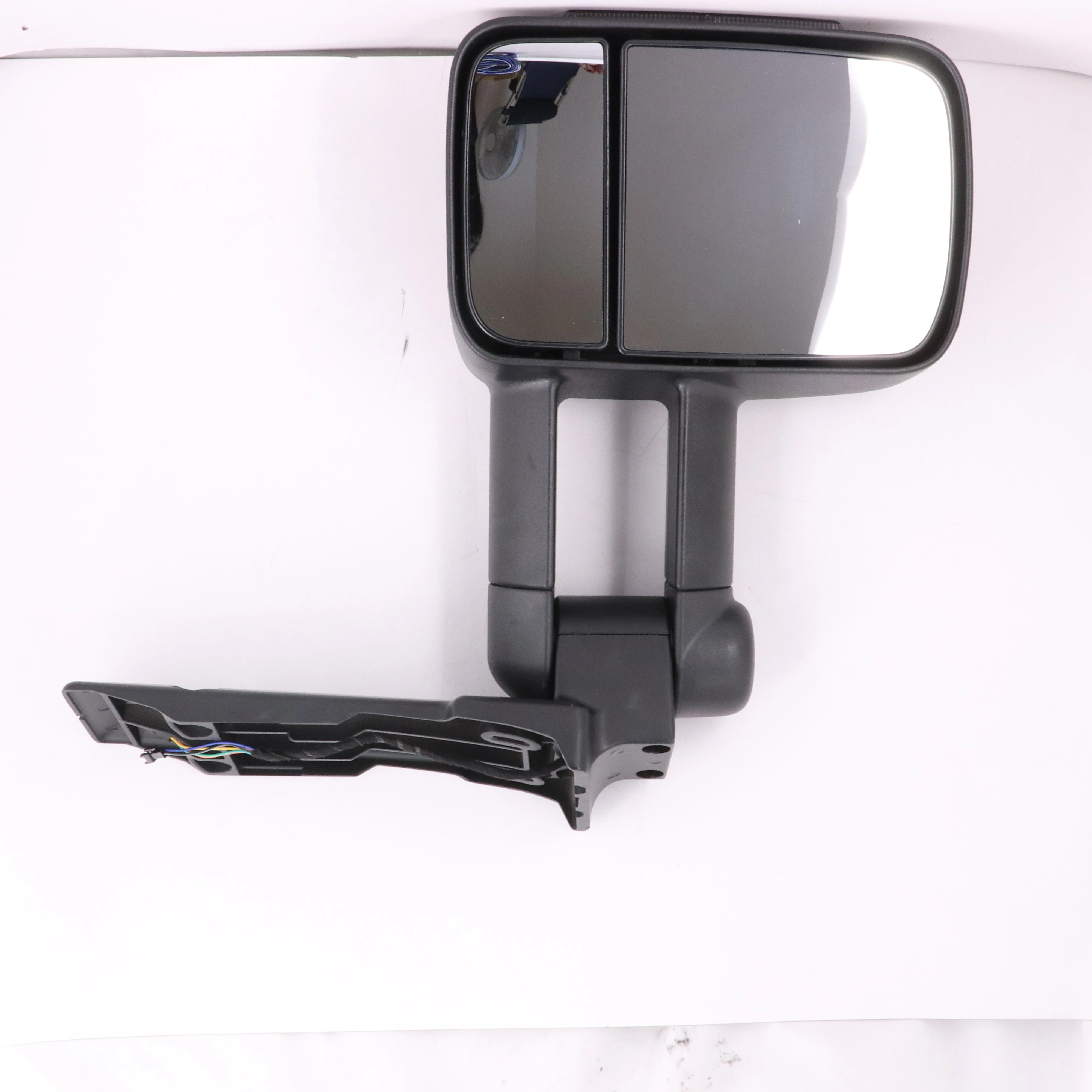 1984-2022 Landcruiser 70-79 Aluminum Base Car Mirror Electric Black Signal Light On Cover