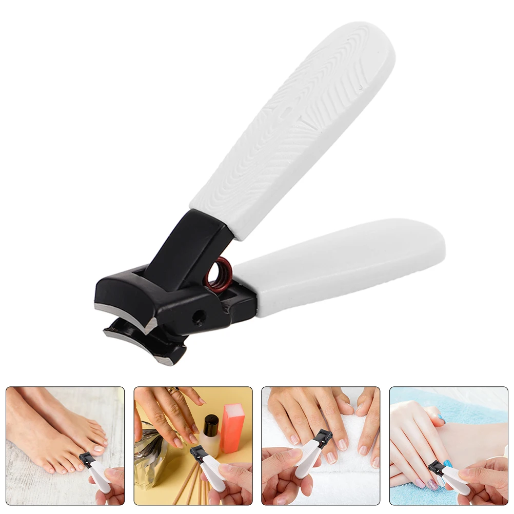 

2pcs Toenail Clipper Fingernail Clipper Heavy Duty Nail Clippers For Thick Nails Senior Men Women Large Opening Anti Splash