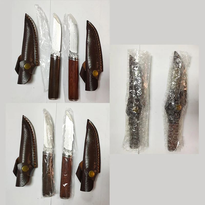 Küchenmesser Damaskus Stahl Metzger Ausbeinmesser Fleischbeil Messer Obst für Gemüse Fisch Schneidemesser Küchenzubehör – Detail 17