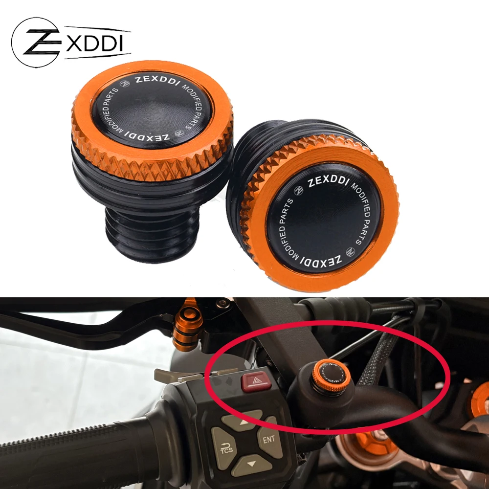 

For KTM Duke 390 125 200 250 690 790 Adventure duke390 CNC Aluminum Motorcycle Rearview Mirrors Hole Plug Screw Bolt Caps Cover