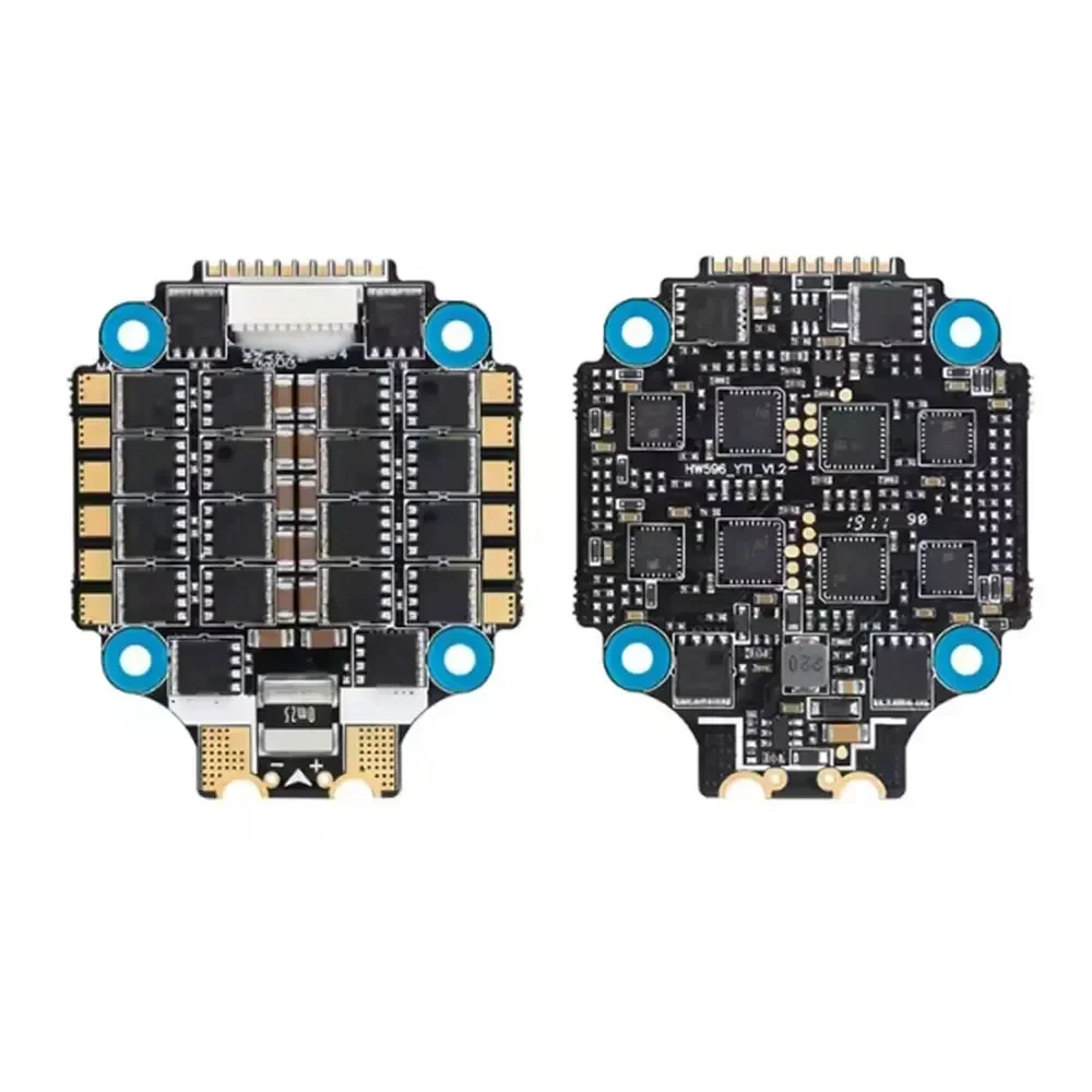 Hobbywing Xrotor AM32 45A ou 65A 4 em 1 G2 ESC 3-6S e F7 Combo de controlador de vôo conversível para RC FPV Racing Drone