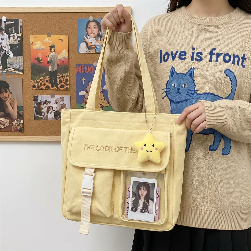 

Transparent Itabag High Capacity Japanese Shoulder Bag Anime Tote Bag Crossbody Doll Bag For Shopping Gift For Friends
