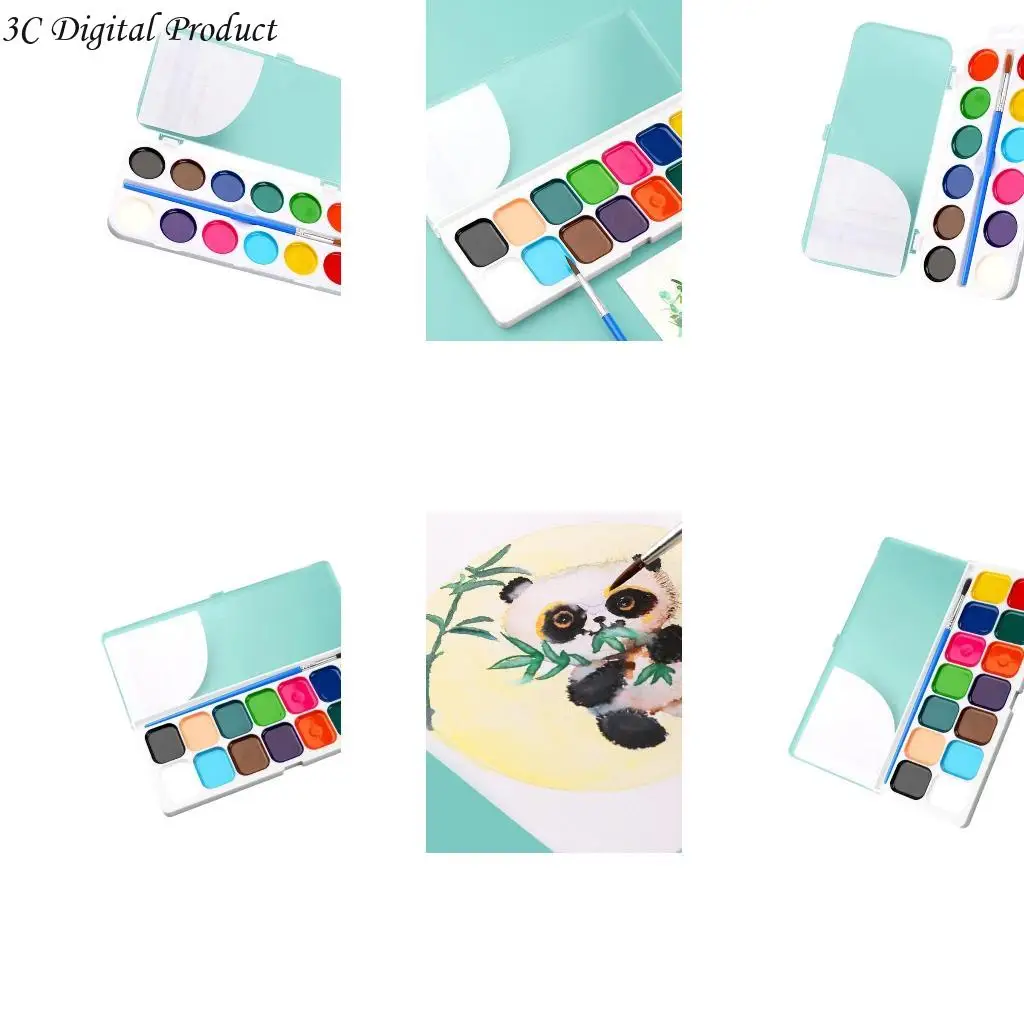 

Watercolor Paint Set for Kids Valentines Classroom Exchange Party Game Prize Q84A