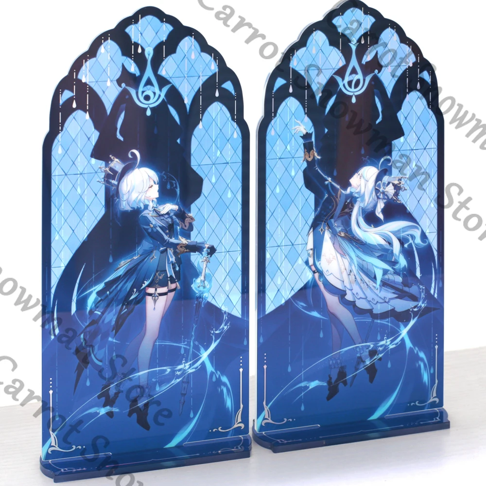 

Original Genshin Impact Furina Anime Acrylic Standing Sign Colored Window Indicative Board Cospaly Cartoon Gift Desktop Decorate