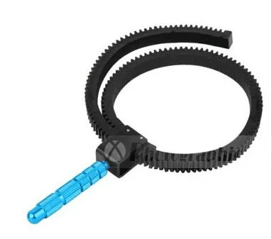 

10 Pieces Camera Accessories Rubber Follow Focus Gear Ring Belt with Aluminum Alloy Grip for DSLR Camcorder Camera