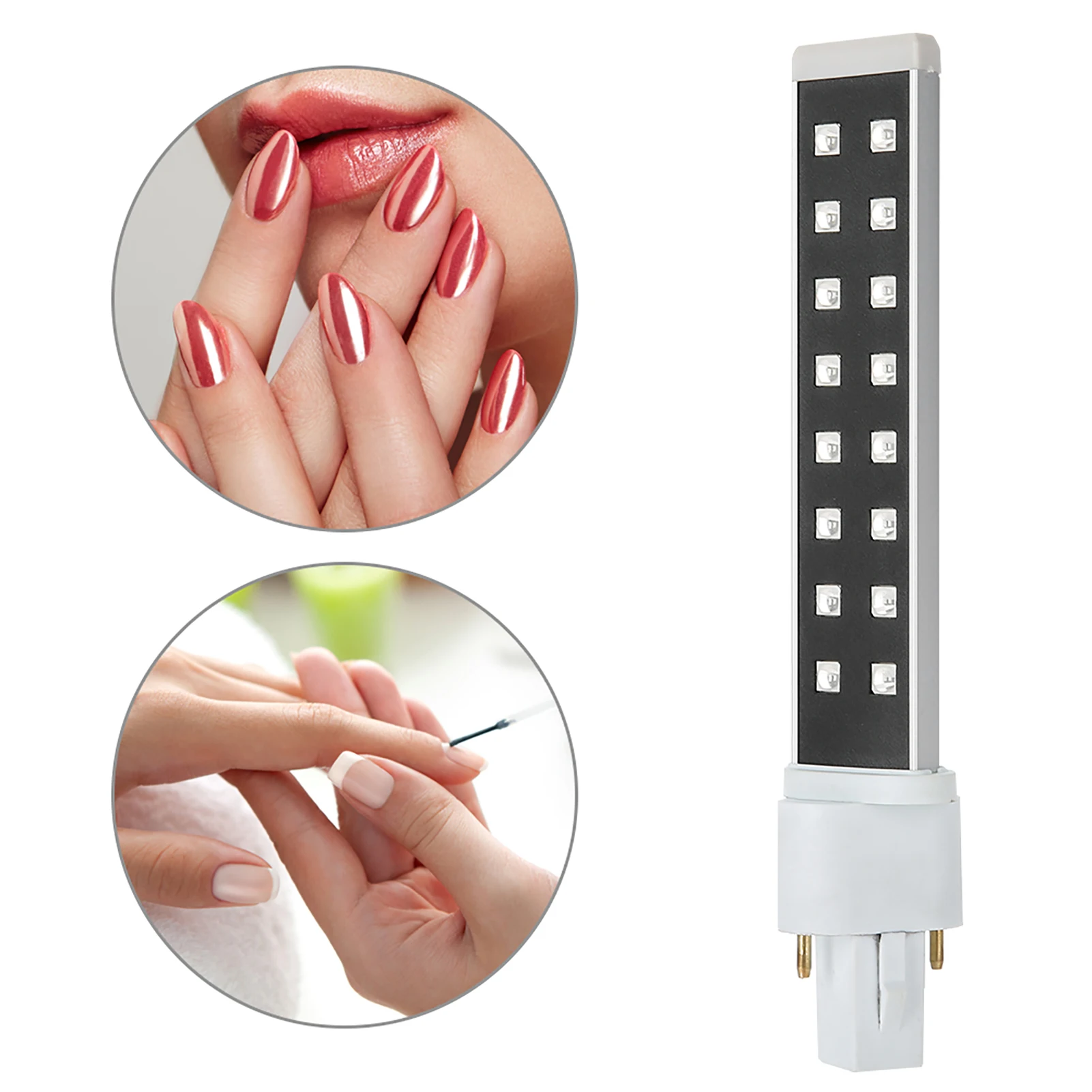 Żarówka UV do lampy UV do manicure, tuba do suszenia żelu do paznokci ZK40 395nm, zamiennik