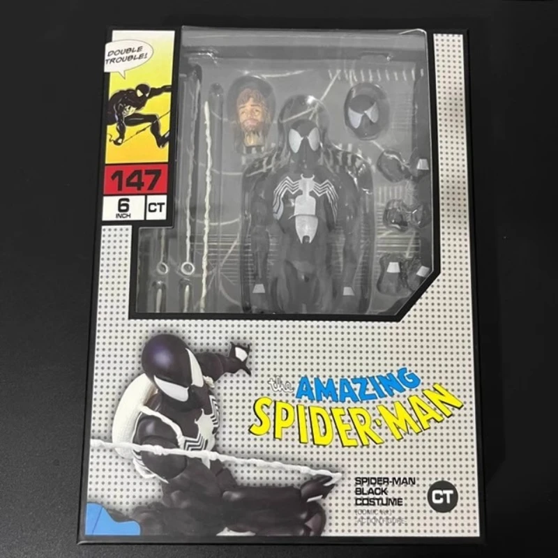 

Desktop Ornament Mafex 147 S.h.figuarts Spider Man Venom Symbioticv Amazing Spiderman Action Figure Model Toy Anime CT 1/12 Gift