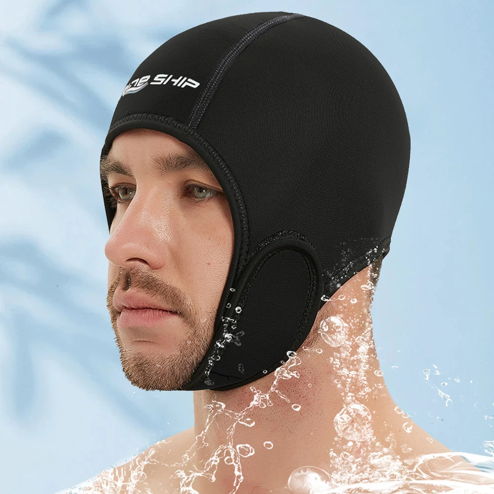 2mm Neoprene Dive Hood ดําน้ํา Hood Quick แห้งความร้อน Hood ยืด Surfing Head Cover สําหรับพายเรือคายัคพายเรือแคนู