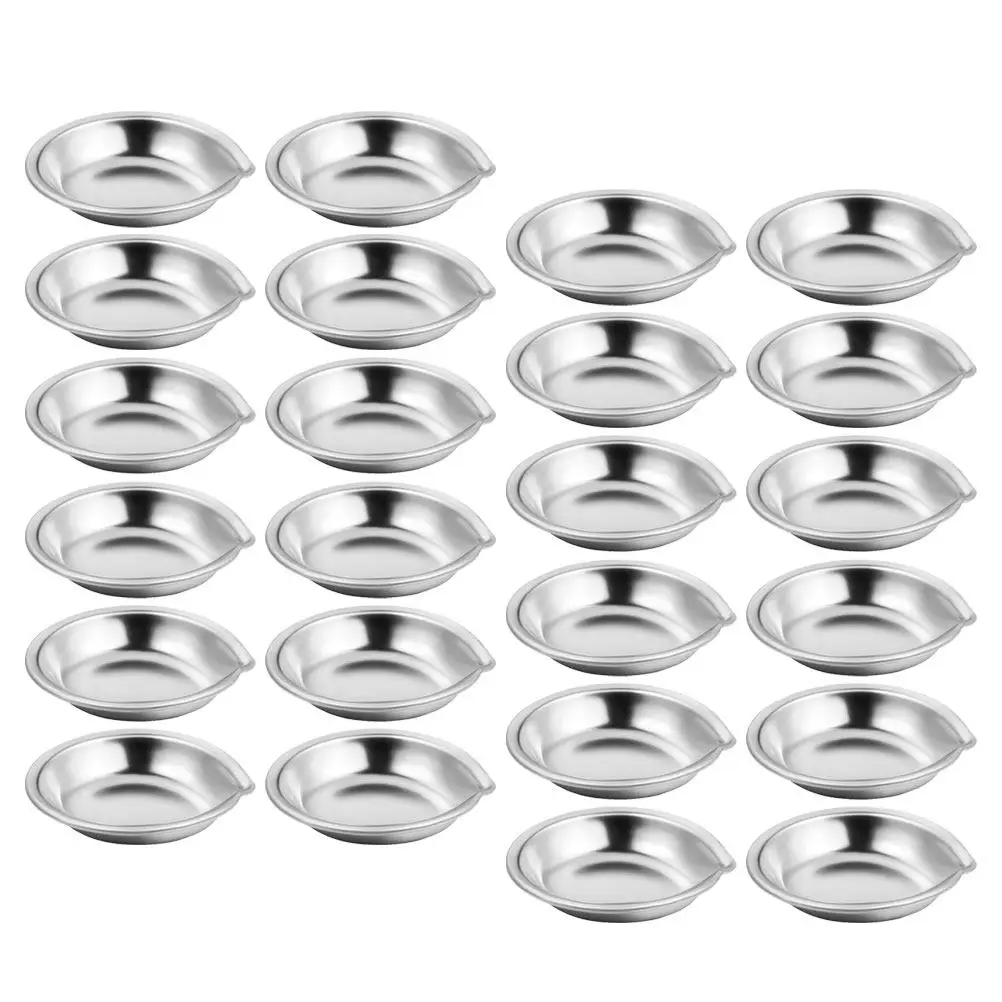 

Набор из 30 круглых палитр из нержавеющей стали для смешивания красок: акварель, масло, гуашь, а также для маникюра и нейл-арта