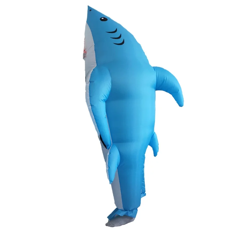 

Chubby Shark Inflatable Costume Cute Cartoon Party Performance Prop for Halloween Christmas