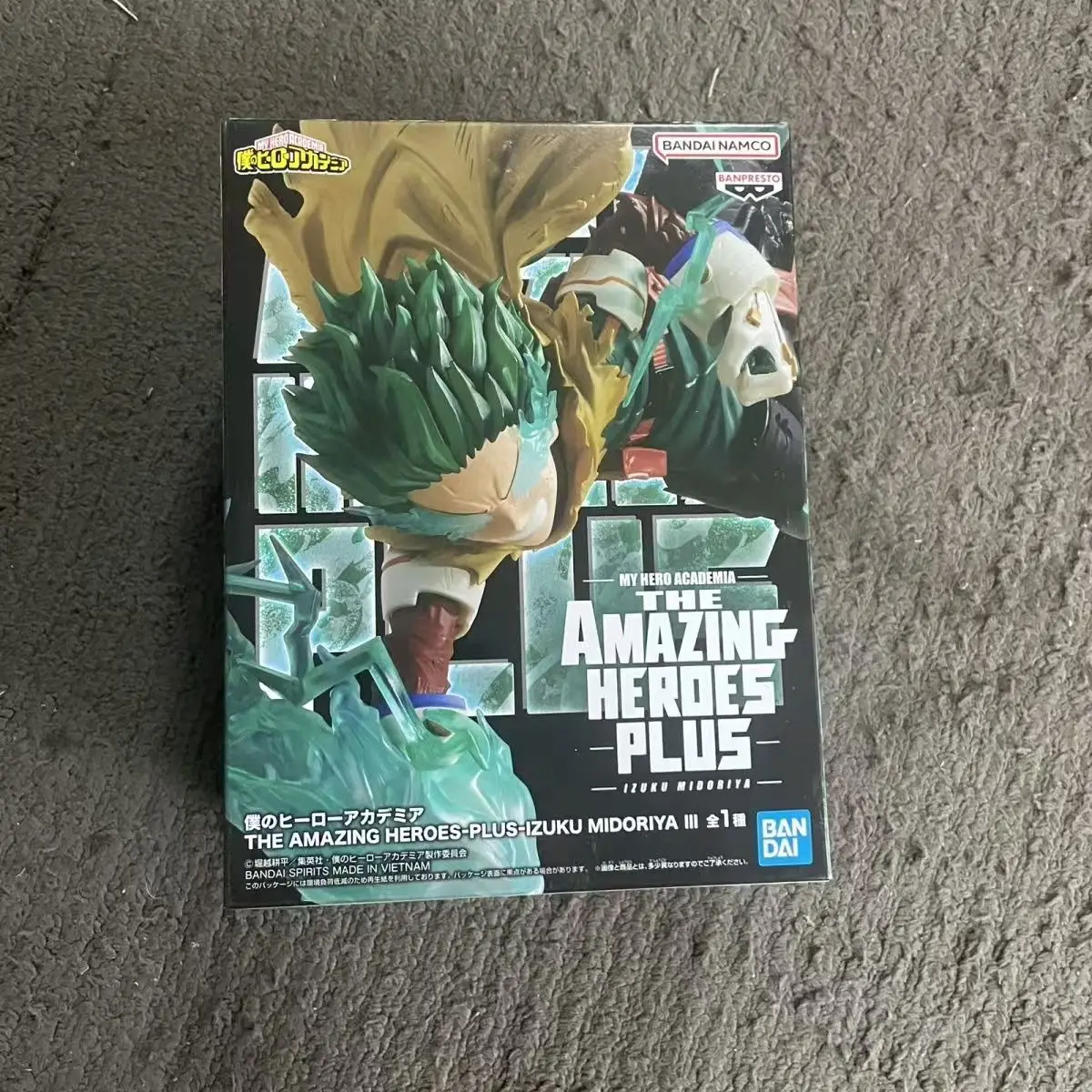 

Banpresto My Hero Academia Anime Midoriya Izuku The Amazing Plus Action Figures Model Figurine Original Anime Figure Toys