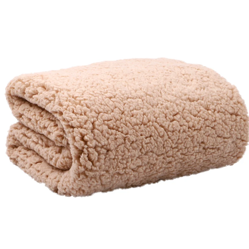 0.5M/1M/2M/3M Lamb velvet Fabric Thicken winter warm Super Soft Lamb Fabric DIY Handmade Sewing Garment Per meter