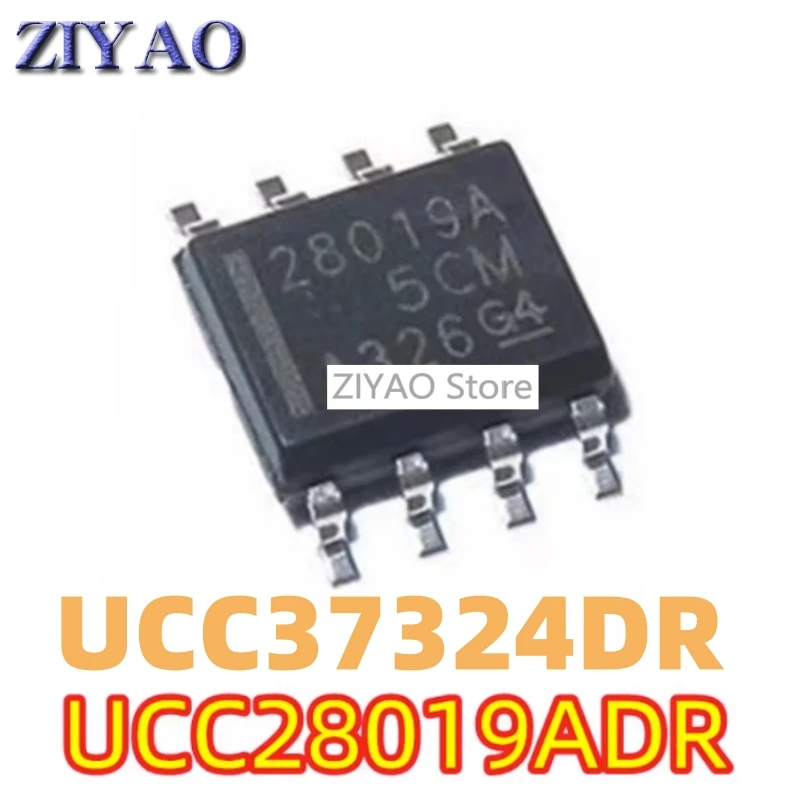 5PCS UCC28019ADR UCC37324DR SOP8 chip high power factor power supply chip UCC28019