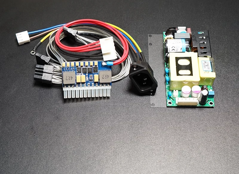 

Комплект встроенных модулей питания на корпусе DC-ATX мощностью 250–300 Вт, источник питания 225 Вт