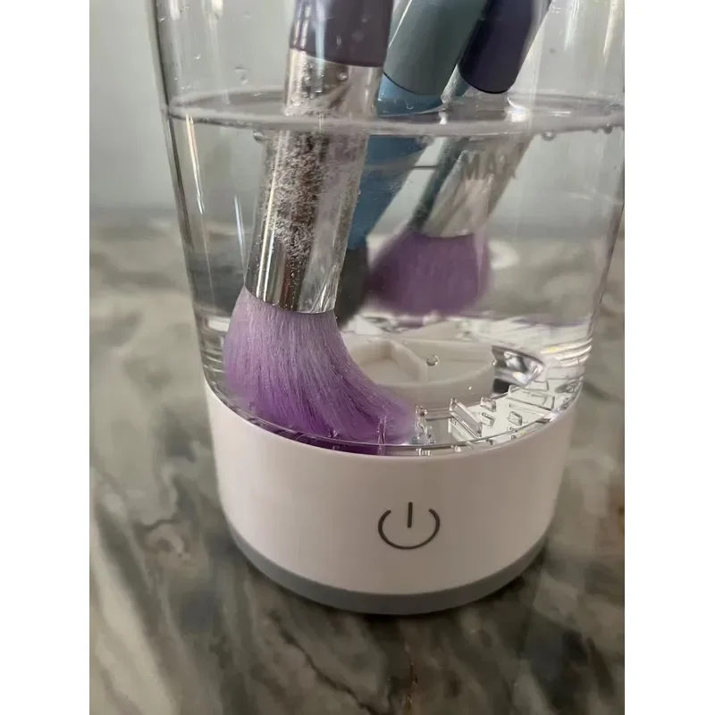 Electric Makeup Brush Cleaner with Portable Drying Rack USB Powered for Household and Car Dropshipping Product