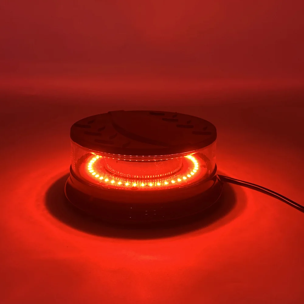 LED Red And Blue Strobe Lights Emergency Light For Vehicles Flashing Lights Beacon Lights For Truck Magnetic Light Bar Small Lig