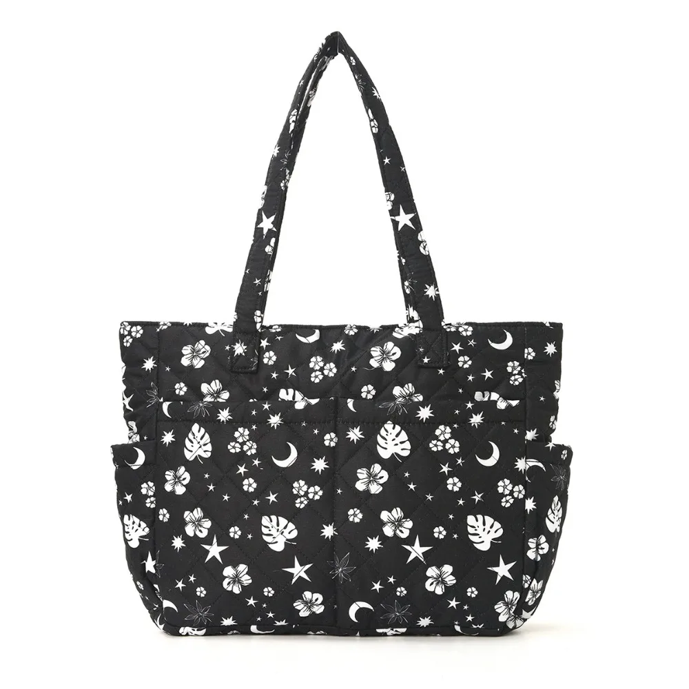New Cotton Polyester Travel Tote Bag Large Capacity Lightweight Design Computer Bag Commuting Bag Commuting