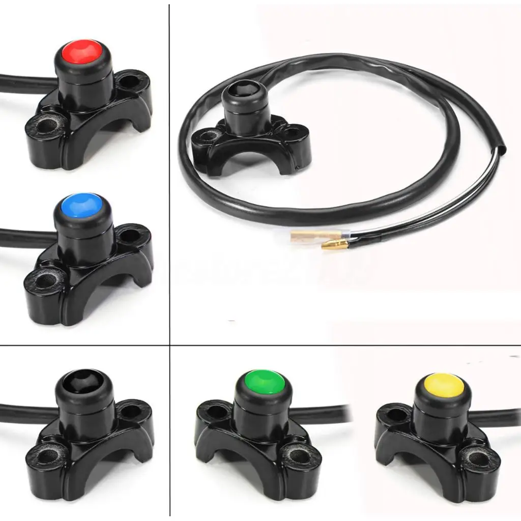 Waterproof Kill Stop Start Switch Motorcycle Engine Parts Aluminum Alloy for Motocross ATV Enduro