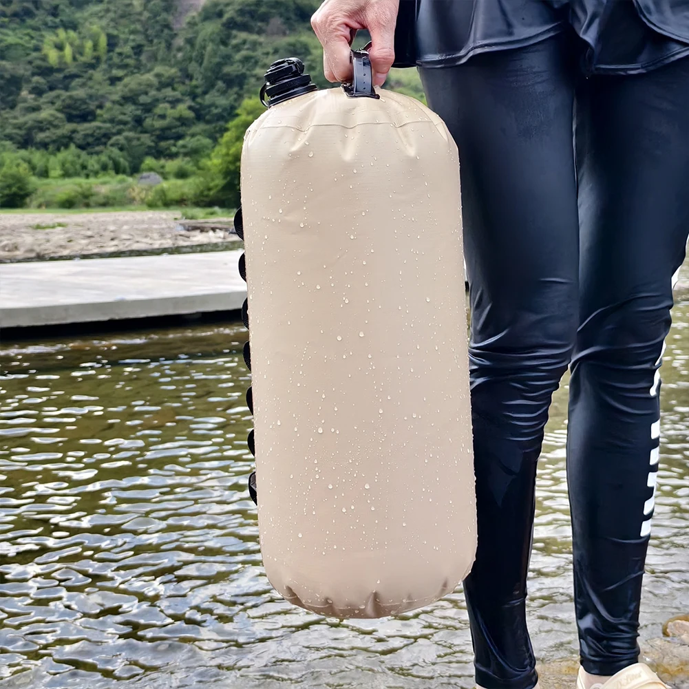 Swimming Buoy Water Weight Bag with Belt Waterproof Storage Float Bag for Kayaking Boating Fishing Swimming Outdoor Sports