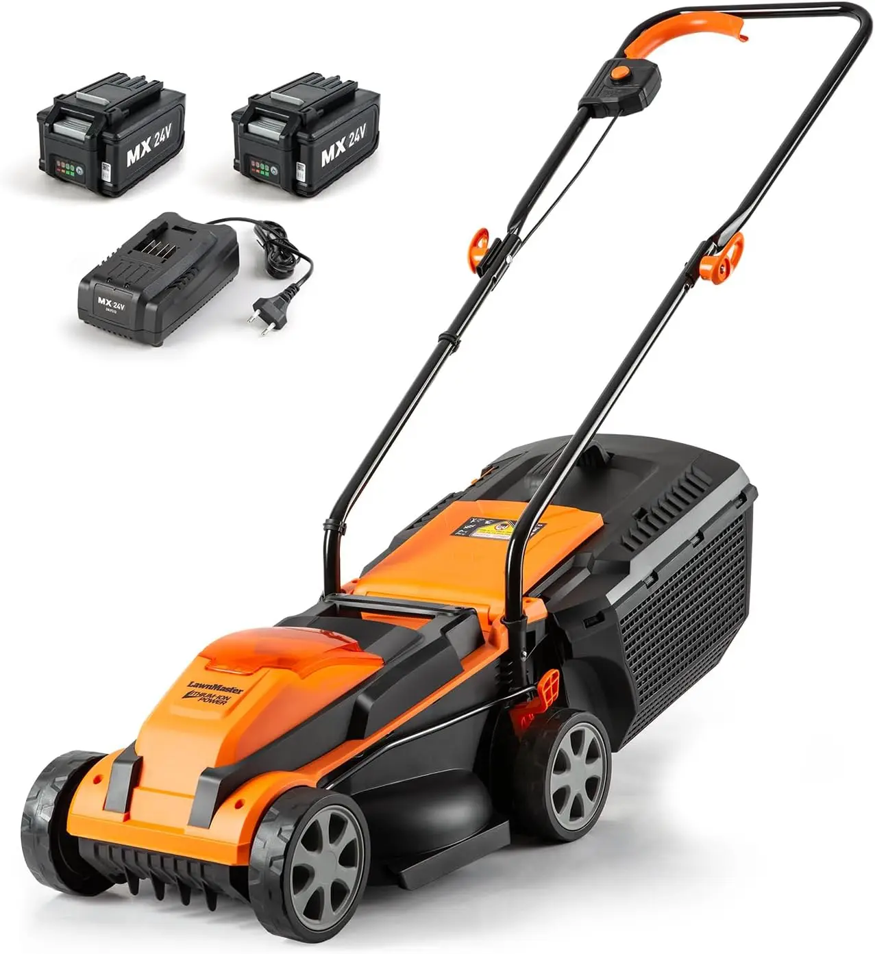 13-Inch Lawn Mower 24V Max with 2X4.0Ah Battery and a Charger