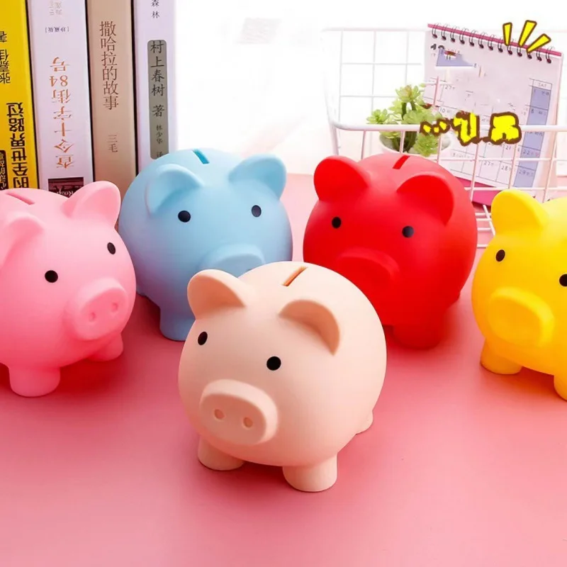 ألعاب أطفال صندوق توفير المال صناديق المال البنك أصبع ديكور المنزل تخزين المال حصالة على شكل حيوان صغير صندوق النقود