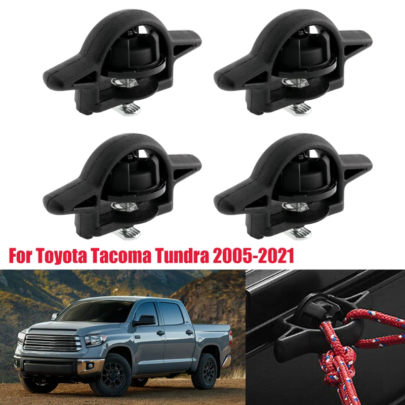 

4 шт., автомобильные анкеры для Toyota Tacoma Tundra 2005-2021