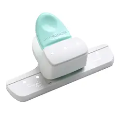 Perforadora de hojas sueltas, planificador diario, perforadora de papel ajustable de 3 agujeros para A5, A6, A7, tamaño, 8 hojas de capacidad, cuadernos, álbum de recortes