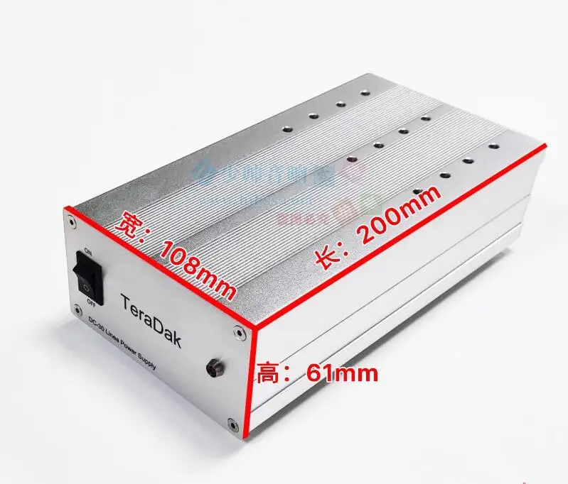 

TeraDak 60W DC21 DC25 USB dual 5V3A output HiFi upgraded linear power supply