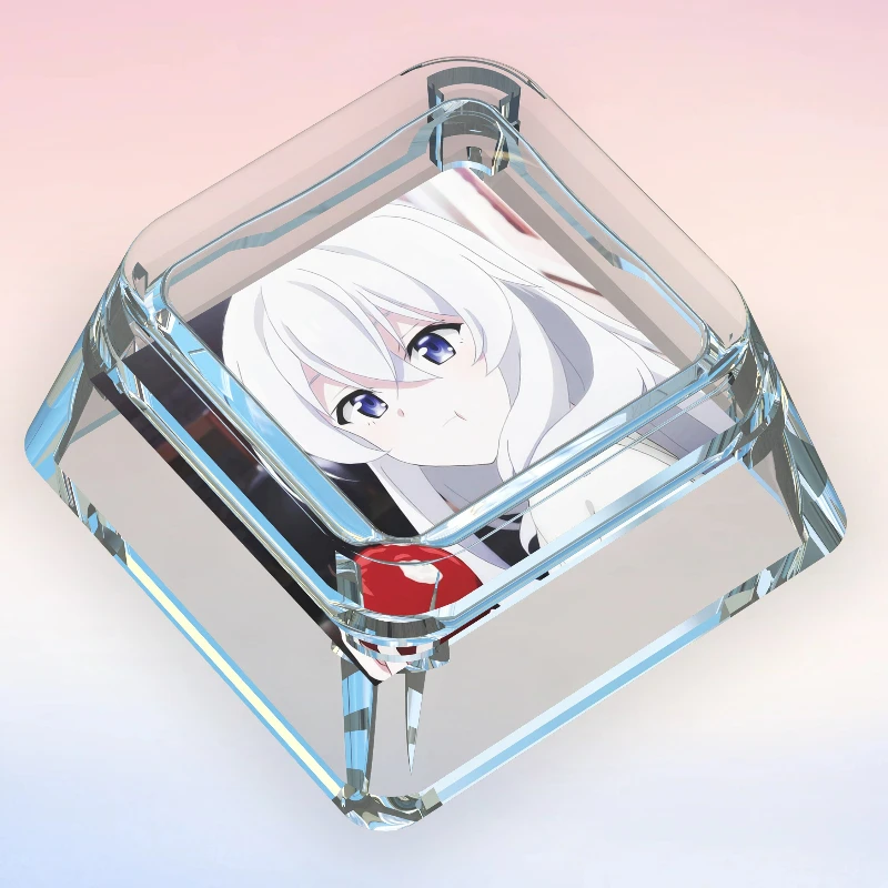 メカニカルアニメキーボード用のキーキャップ,エレナの旅,職人の個性,透明,オリジナル