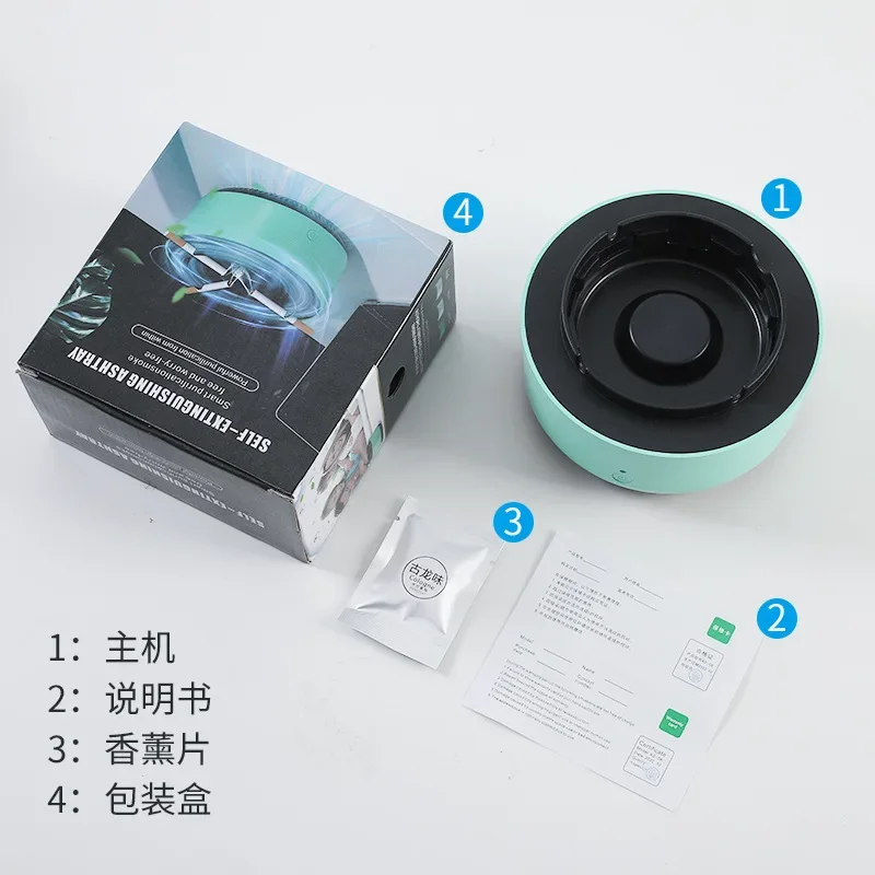 New Multipurpose Ashtray Air Purifier for Filtering Second-Hand Smoke From Cigarettes Remove Odor Smoking Accessories