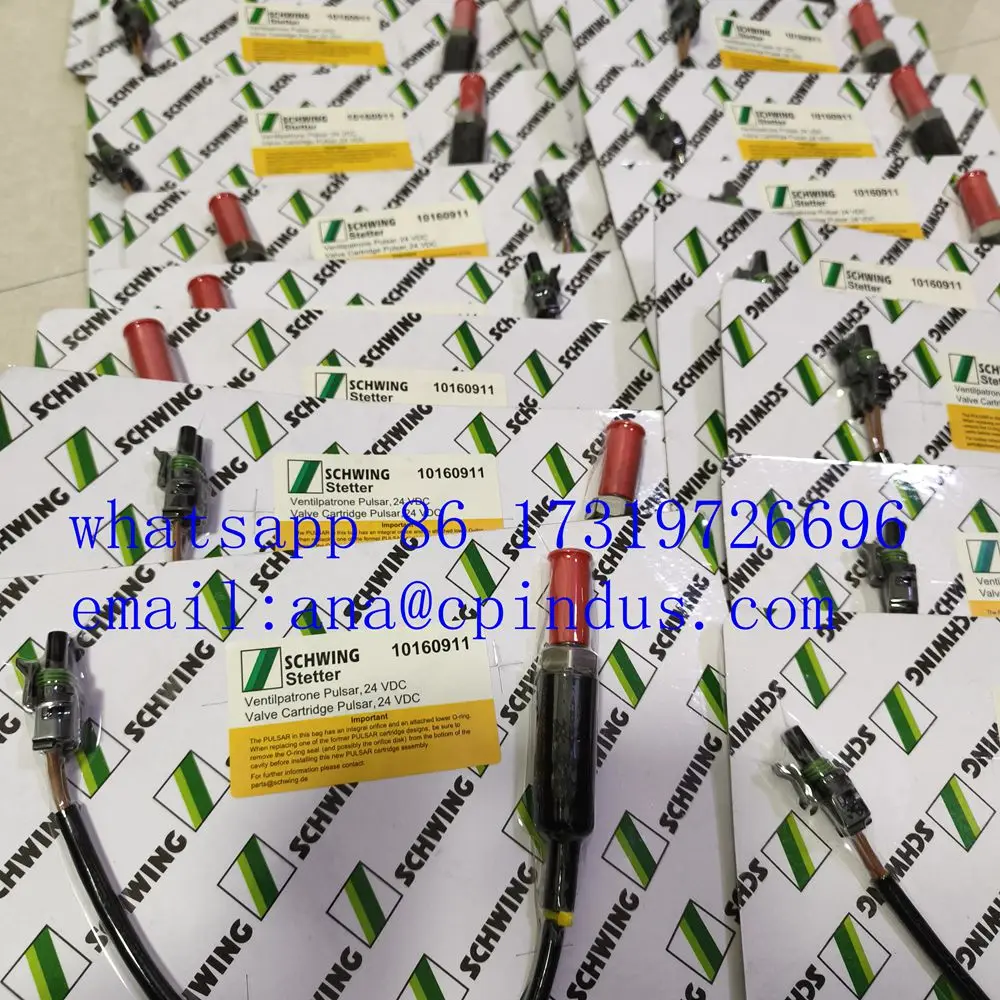 Schwing Valve Cartridge 24V 10160911 Original Equipment Manufacturer Part for Industrial Use