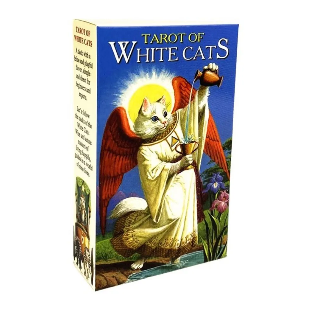 

Tarot of White Cats Oracle Full English Family Party Board Game